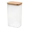 Food Storage Container With Bamboo Lid, 121.7oz -Cheap Cookware Store food storage container with bamboo lid 121.7oz