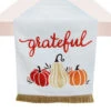 Grateful Embroidered Pumpkins Table Runner, 72" -Cheap Cookware Store grateful embroidered pumpkins table runner 72