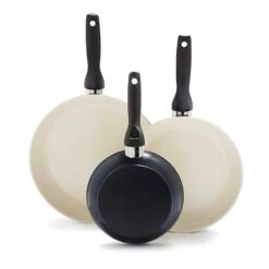 Green Pan 3-Pack Rio Frying Pan Set, Black