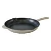 Grey Enameled Cast Iron Fry Pan, 10" -Cheap Cookware Store grey enameled cast iron fry pan 10