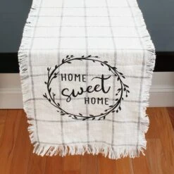 Hawthorne Home Sweet Home Table Runner, 80"