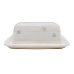 HB Butter Dish Bees