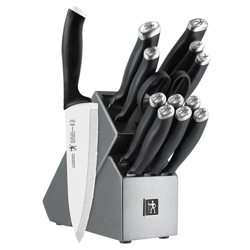 Henckels Silvercap 14-Piece Never Needs Sharpening Knife Block Set 3 Henckels Silvercap 14-Piece Never Needs Sharpening Knife Block Set
