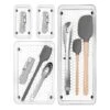 Hexa 4-Piece Kitchen Drawer Organizer Set 2 Hexa 4-Piece Kitchen Drawer Organizer Set -Cheap Cookware Store hexa 4 piece kitchen drawer organizer set