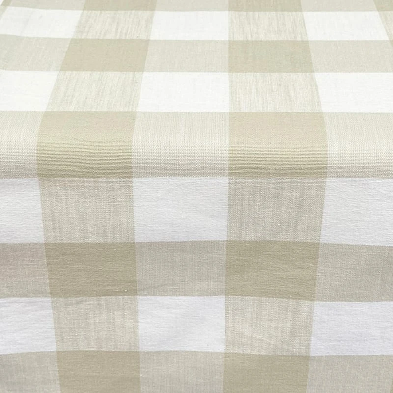 Honeybloom Almond Buffalo Check Table Runner, 72" 4 Honeybloom Almond Buffalo Check Table Runner, 72" - Image 2