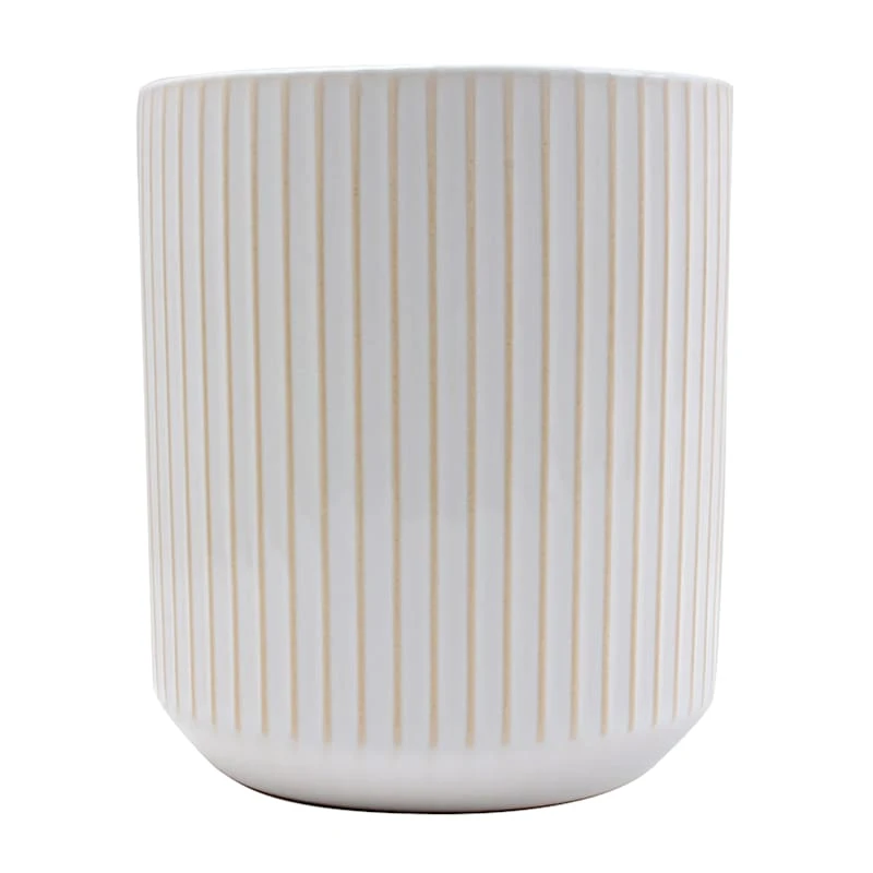 Honeybloom Pasadena Crock, White 3 Honeybloom Pasadena Crock, White