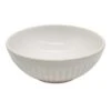 Honeybloom Ribbed White Ceramic Serving Bowl, 10" -Cheap Cookware Store honeybloom ribbed white ceramic serving bowl 10