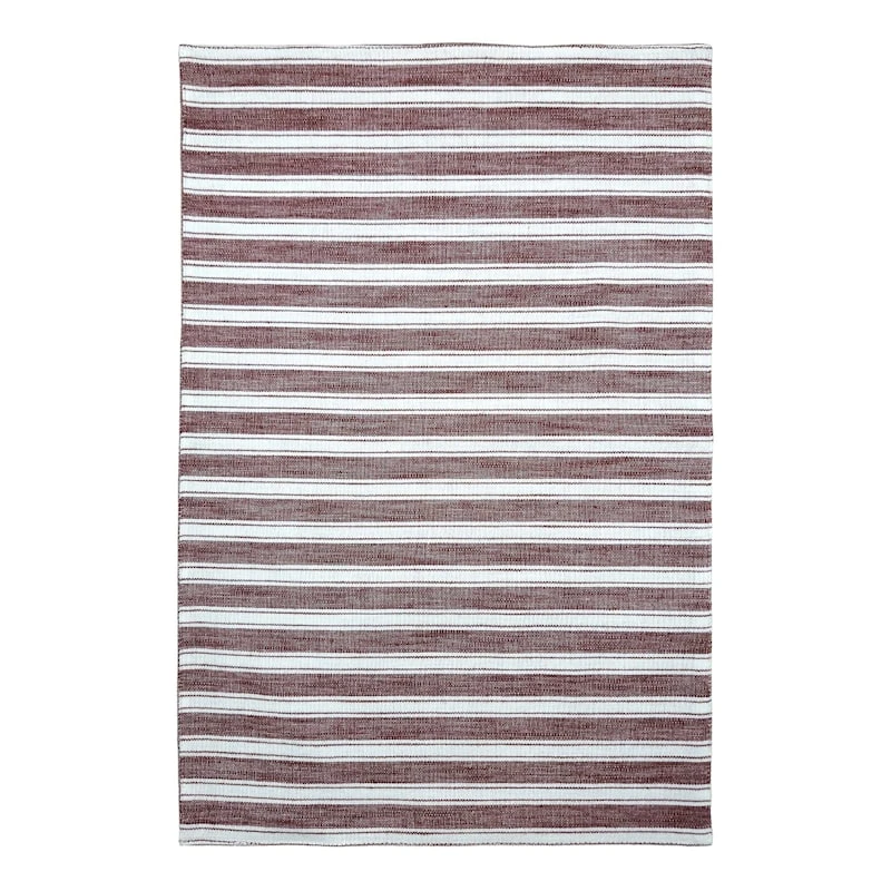 Honeybloom Set Of 4 Red Pear Striped Placemats 3 Honeybloom Set Of 4 Red Pear Striped Placemats