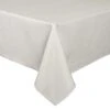 Ivory Tweed Tablecloth, 60x104