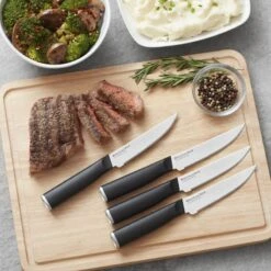 Kichenaid 4-Piece Classic Steak Knife Set -Cheap Cookware Store kichenaid 4 piece classic steak knife set 4