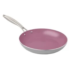 Laila Ali 4-Piece Non-Stick Ceramic Fry Pans And Protectors, 8"/10" -Cheap Cookware Store laila ali 4 piece non stick ceramic fry pans and protectors 8 10 2