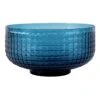 Laila Ali Blue Glass Serving Bowl, 10" -Cheap Cookware Store laila ali blue glass serving bowl 10