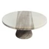 Laila Ali Modern Living Natural Marble Cake Stand