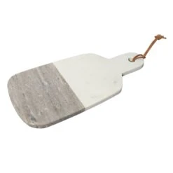 Laila Ali Modern Living Natural Marbled Cheese Board
