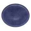 Laila Ali Modern Living Oval Platter, Speckled Blue