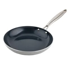 Laila Ali Non-Stick Midnight Blue Ceramic Fry Pan, 10"