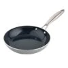 Laila Ali Non-Stick Midnight Blue Ceramic Fry Pan, 8"