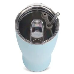Light Blue Mott Tumbler, 30oz 6 Light Blue Mott Tumbler, 30oz -Cheap Cookware Store light blue mott tumbler 30oz 1