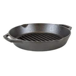 Lodge Cast Iron Skillet With Dual Handles, 12"