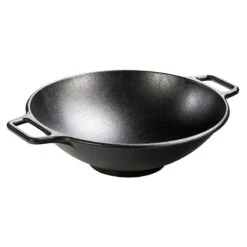 Lodge Cast Iron Wok With Dual Handles