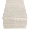 Longport Almond Table Runner, 72"