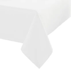 Madison White Tablecloth, 60x84