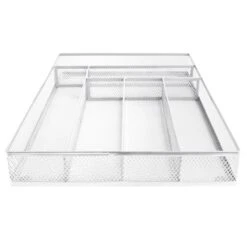 Metal Mesh Cutlery Tray, Large