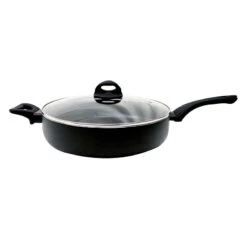 Non-Stick Jumbo Aluminum Saute Pan, 5qt