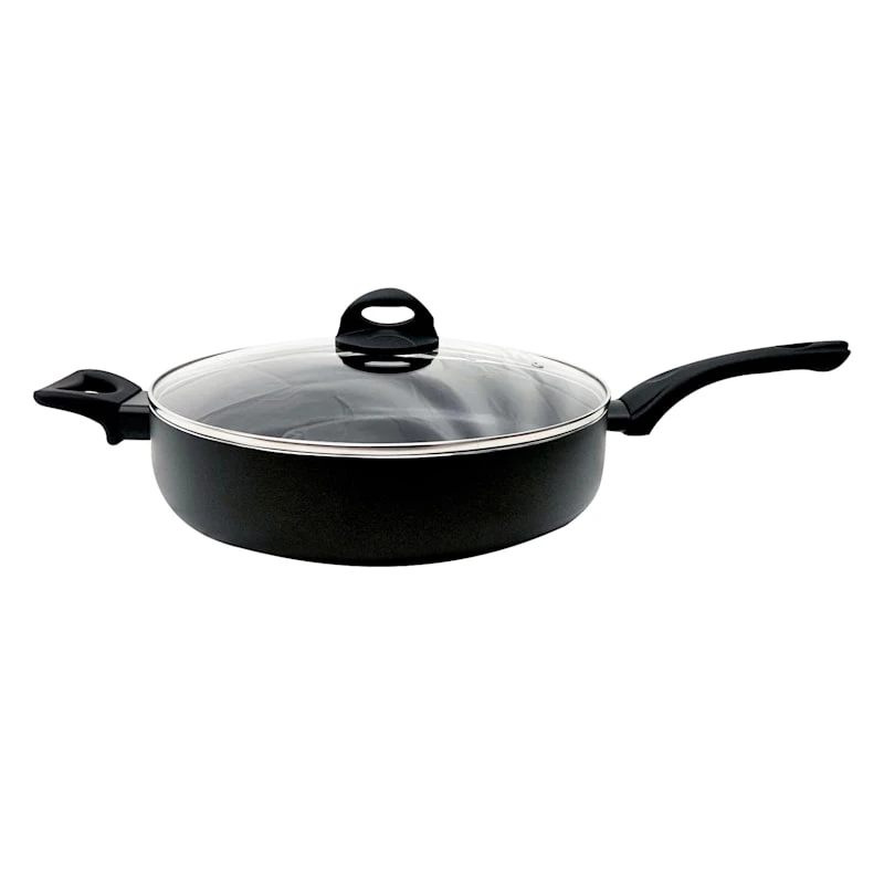 Non-Stick Jumbo Aluminum Saute Pan, 5qt 3 Non-Stick Jumbo Aluminum Saute Pan, 5qt