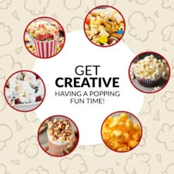 Nostalgia Air Popcorn Maker, Red -Cheap Cookware Store nostalgia air popcorn maker red 8