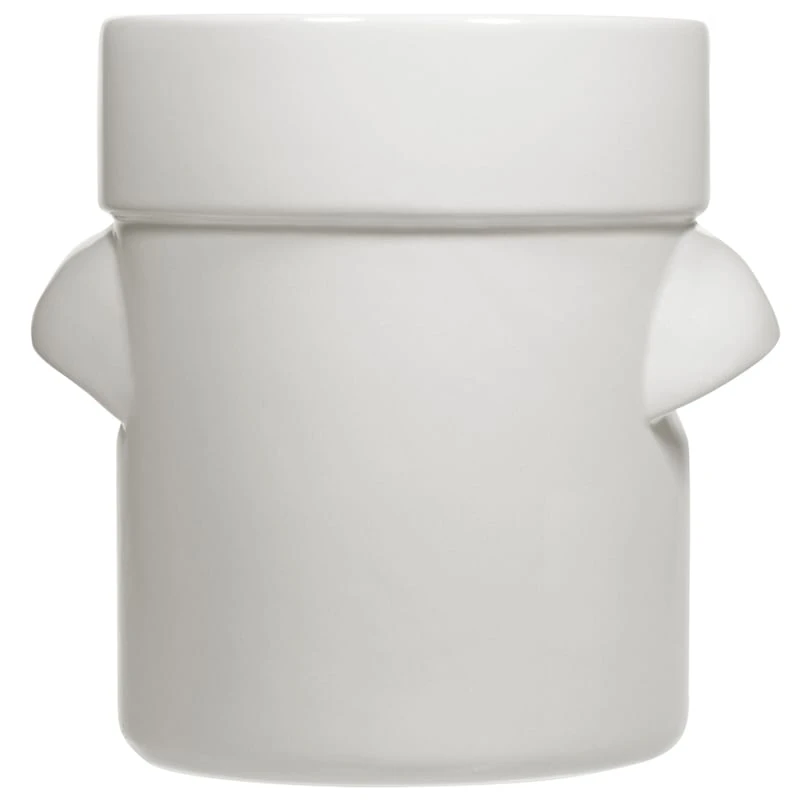 Oversized White Turino Utensil Crock 3 Oversized White Turino Utensil Crock