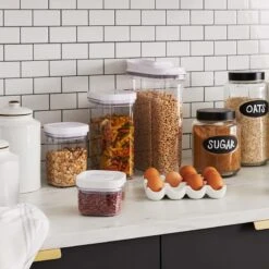 OXO Softworks Pop Container With White Lid, 2.7qt -Cheap Cookware Store oxo softworks pop container with white lid 2.7qt 4