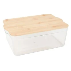 Pet Pantry Bin With Bamboo Lid, Medium