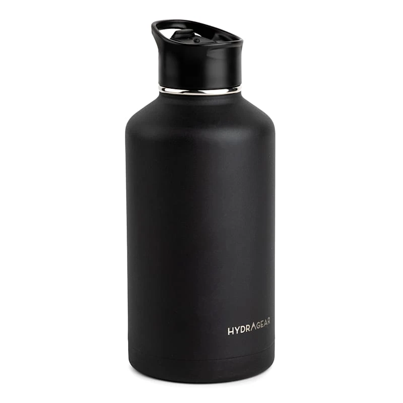 Powder-Coated Black Timber Bottle, 64oz 4 Powder-Coated Black Timber Bottle, 64oz - Image 2