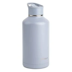 Powder-Coated Grey Timber Bottle, 64oz -Cheap Cookware Store powder coated grey timber bottle 64oz 1