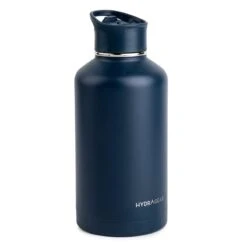 Powder-Coated Navy Blue Timber Bottle, 64oz 5 Powder-Coated Navy Blue Timber Bottle, 64oz -Cheap Cookware Store powder coated navy blue timber bottle 64oz 1