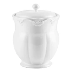 Providence White Timeless Canister, Medium