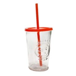 Set Of 4 Farm Fresh Cooler Tumblers With Color Lids & Straws, 16oz -Cheap Cookware Store set of 4 farm fresh cooler tumblers with color lids straws 16oz 4