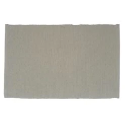 Set Of 4 Green Ribbed Cloth Placemats