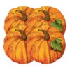 Set Of 4 Pumpkin Cork Placemats, 14" -Cheap Cookware Store set of 4 pumpkin cork placemats 14