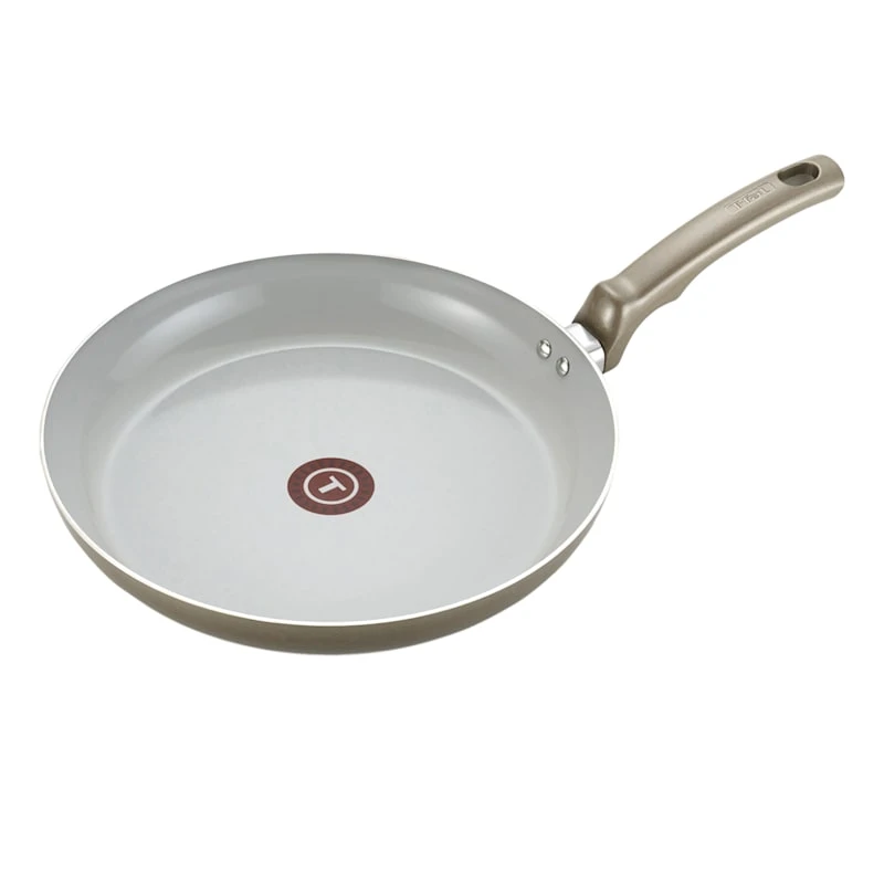 T-fal Champagne Ceramic Chef Fry Pan,11.5" 3 T-fal Champagne Ceramic Chef Fry Pan,11.5"