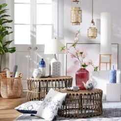 Tracey Boyd Japanese Rose Garden Printed Tea Pot