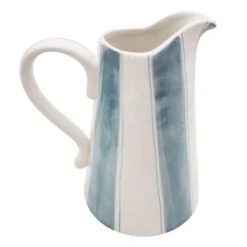 Ty Pennington Cozy Cottage Striped Pitcher