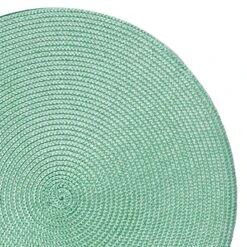 Veranda Set Of 6 Green Placemats, 15" -Cheap Cookware Store veranda set of 6 green placemats 15 2