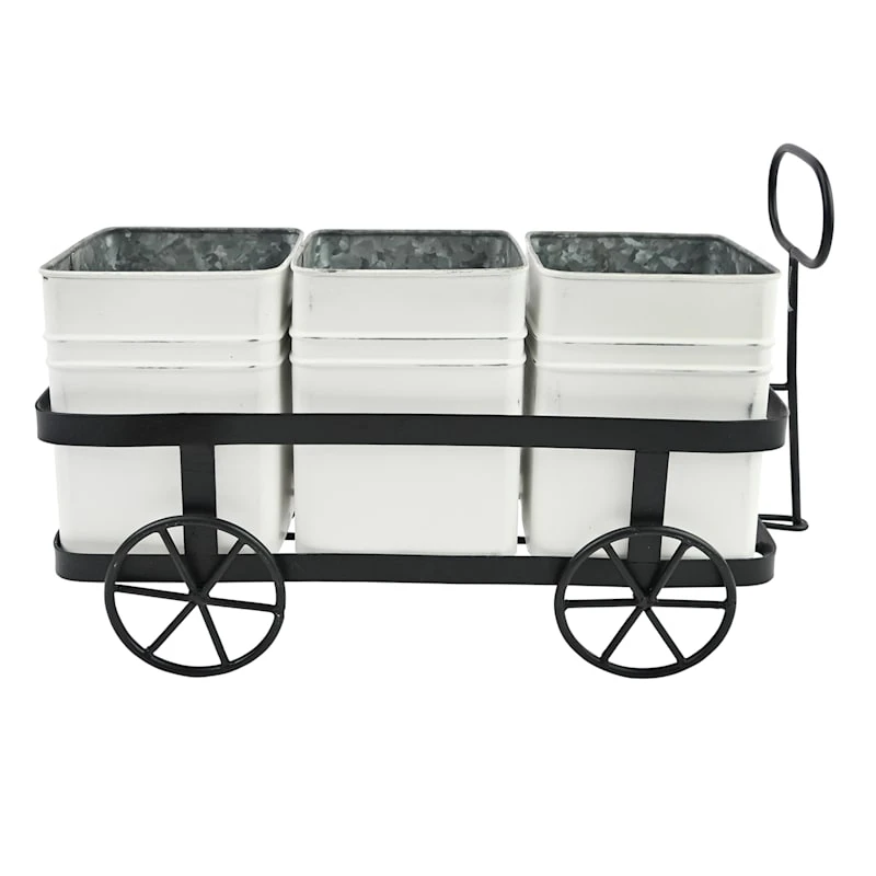 Wagon Flatware Caddy, 13" 3 Wagon Flatware Caddy, 13"