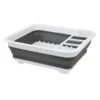 White Collapsible Dish Rack -Cheap Cookware Store white collapsible dish rack