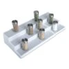 White Expandable Spice Rack 2 White Expandable Spice Rack -Cheap Cookware Store white expandable spice rack